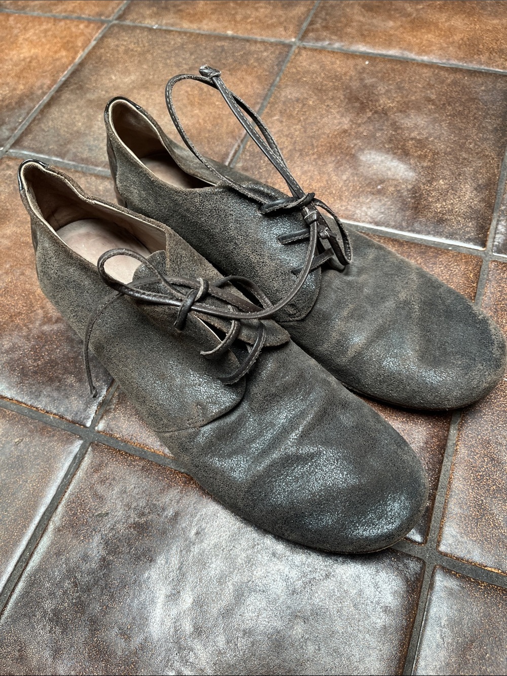 Marsell Women's Lace-Up in Brown Size European Size 39.5 = USA 8.5/9